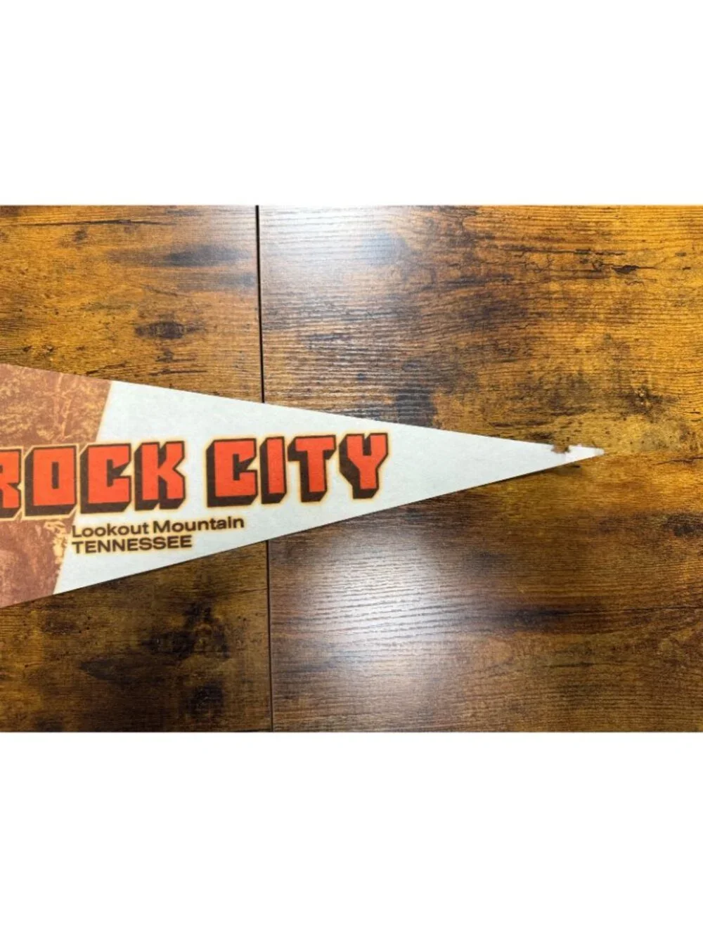 Vintage Rock City Lookout Mountain, TN pennant